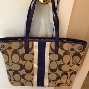Large Coach Tote Bag